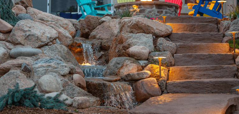 Pondless Waterfall on a Colorado Springs Slope
